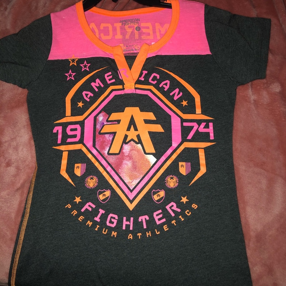 American fighter shirt
